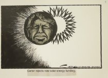 Carter rejects new solar energy funding.